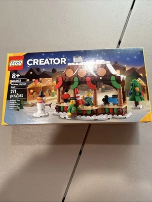 LEGO Creator Winter Market Stall 40602 - New Sealed Limited Edition Promo Set - Image 1 of 2