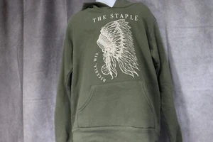Bella + Canvas Unisex Toddler Green Hoodie The Staple Osceola Wisconsin Small - Picture 1 of 4