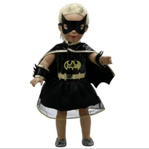 Doll Clothes Costume Fit 18"Doll Bat Girl Outfit (QR) - Picture 1 of 4