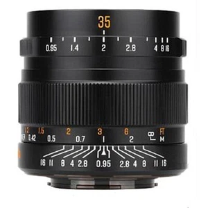 Brightin Star 35mm F0.95 APS-C Fixed Focus Lens for Canon Nikon Sony Fuji M4/3 - Picture 1 of 8