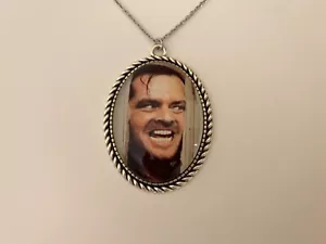 The Shining Jack Torrance Nicholson silver necklace horror vintage doctor sleep - Bild 1 von 3