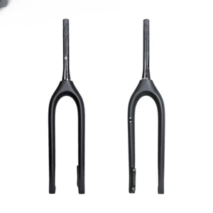 27.5" Inch Full Carbon Fiber Mountain Bike Fork 110x15mm or 100x15mm Thru Axle - Picture 1 of 32