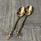 2 ROYAL SEALY Gold Plated STAINLESS Spoons 24K gp JAPAN