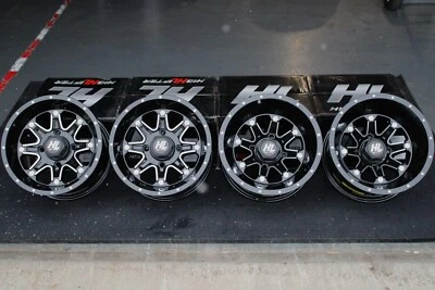 YAMAHA KODIAK 400 SRA 12" HL4 ATV / UTV ALUMINUM WHEELS ( SET 4 ) SRA1CA - Image 1 of 3