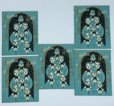 Christmas Carols by Christian Arts Line Lot of 5 Vintage Booklets  - Image 1 of 3