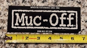 Muc-Off Authentic factory 🏭 DECAL 6"x2" - Picture 1 of 1