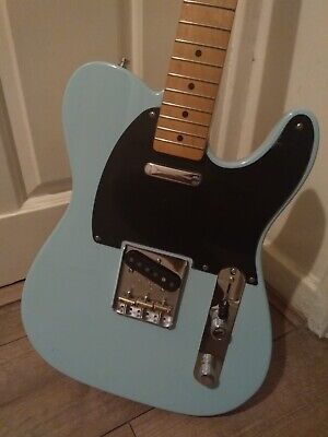 Fender Vintera ‘50s Telecaster Modified Electric Guitar - Daphne blue