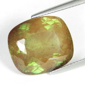 14.86Cts Excellent Natural Unheated Andasine Cushion  Shape Loose Gemstone - Picture 1 of 6