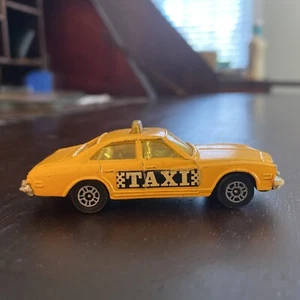 Corgi Juniors 14D Buick Regal Taxi Diecast Yellow Cab Made in Great Britain 1977 - Picture 1 of 6