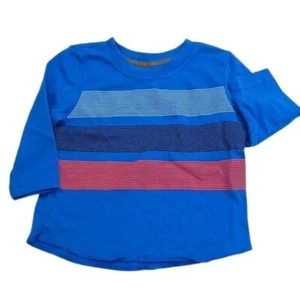 Okie Dokie T Shirt Long Sleeve Striped Comfy Casual Baby Boy Size 6 Months - Picture 1 of 3