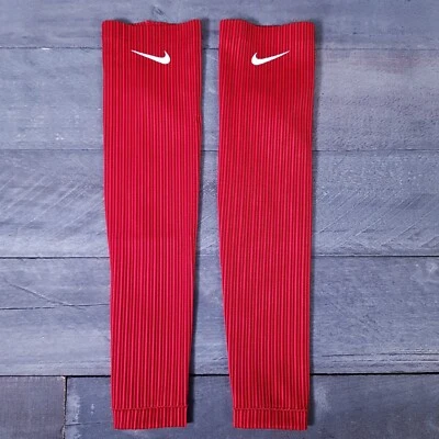 G1N sin etiquetas NIKE Pro Elite Rojo Mangas para Correr Calentadores Talla XS Xtra Pequeño O Foto 1 de 4