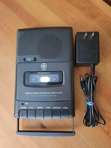 GE Portable Recorder & Cassette Player 3-5027A Batt. Operated Untested For Parts - Picture 1 of 9