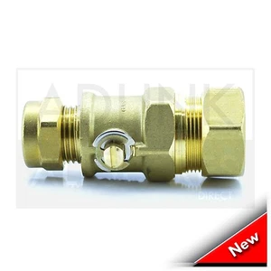 VAILLANT ECOTEC PLUS 937 GAS SHUT OFF VALVE 15MM X 22MM 082794 - Picture 1 of 5
