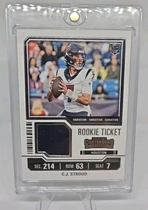 2023 Panini Contenders - Rookie Ticket Swatches C.J. Stroud #TS42V Variations RC - Bild 1 von 2