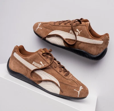 Puma Speedcat OG Alto Café Marfil Esmerilado (Lengua Dorada) 400986-31 Mujer Nuevo Foto 1 de 4