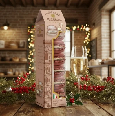 Borgo de' Medici, Classic Florentine Champagne Macarons, 3.17 oz,  Imported - Image 1 of 4