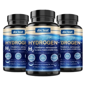 90Pcs Hydrogen Tablets for Drinking Water Pure Magnesium H2 Molecular Hydrogen - Picture 1 of 20