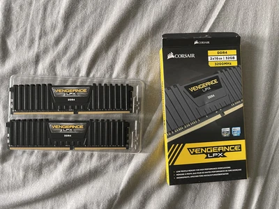 Corsair 163301 Vengeance LPX 32 GB (2 x 16 GB) DDR4 3200 MHz C16 XMP 2.0 High UK - Image 1 of 4