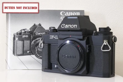 [Almost Top MINT+++] Canon NEW F-1 AE Finder 35mm SLR Camera Body From JAPAN - Image 1 of 4