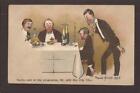 DONALD McGILL-EARLY COMIC-1905-COMIC DRUNK-DINNER TABLE-"YOU`RE NEXT....."