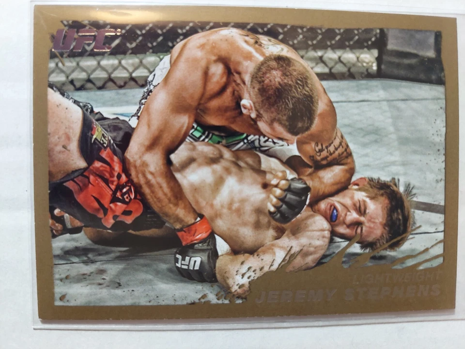 Jeremy Stephens #117 2011 Topps UFC Moment of Truth Gold Parallel - Image 1 of 2