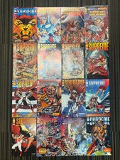 IMAGE COMICS SUPREME 1993 + Madness LOT of 16 Different Comic Books VF/NM