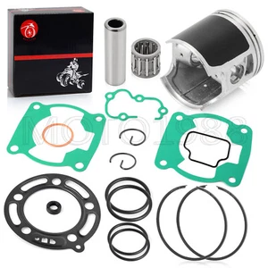 Junta de cojinete de pistón y anillo de pistón para Kawasaki KX100 1995-2013 STD 52,5 mm - Imagen 1 de 6