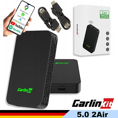 UNIVERSAL CARLINKIT 5.0 2Air Wireless Adapter für Autos mit Android Auto Carplay - Bild 1 von 4