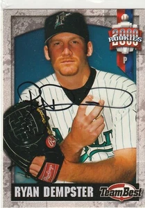 Ryan Dempster signed 2000 Team Best rookie rc autograph Florida Marlins - Picture 1 of 1
