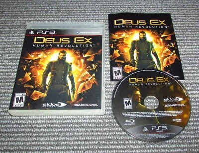 Deus Ex: Human Revolution for PlayStation 3 Complete Fast Shipping - Image 1 of 2