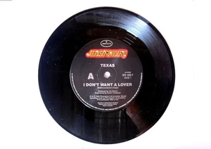 Texas I Don’t Want A Lover / Believe Me Vinyl Record 7” 45 RPM Vinyl (872 350-7) - Bild 1 von 2