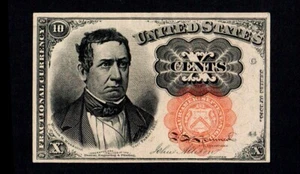 10 Cents Fifth Issue Fractional Currency Free Shipping (H103) - Picture 1 of 2