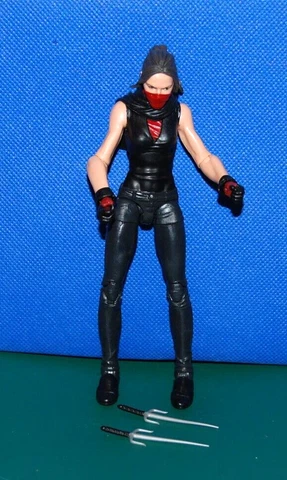 Marvel Legends Man Thing BAF Wave - Netflix Elektra 6” Loose Figure Cover