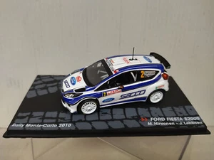 FORD FIESTA S2000 2010 RALLY MONTE CARLO HIRVONEN 1:43 EAGLEMOSS IXO - Imagen 1 de 4