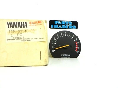 Nuevo de Lote Antiguo Yamaha Tacómetro Tacómetro Calibrador Tablero Conjunto XJ750 1982 Maxim Foto 1 de 4