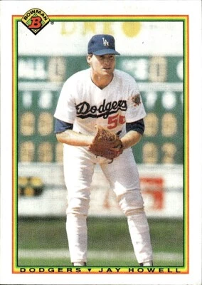 1990 Bowman Jay Howell Los Angeles Dodgers #83 - Image 1 of 2