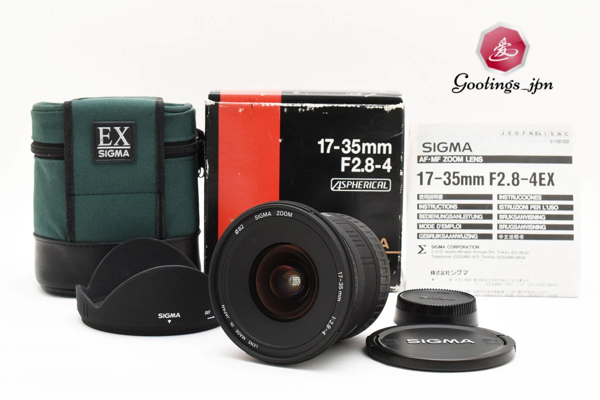Sigma Camera Lenses 17-35mm Focal for sale | eBay