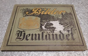 BILDER Fran Gamla Hemlandet Stockholm Sveriges (Sweden) 1897 HC Antique Photo Bk - Picture 1 of 22