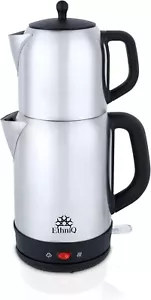Ethniq TeaVibe Macchina da Tè Turca Elettrica - Acciaio Inox 120V - Foto 1 di 12