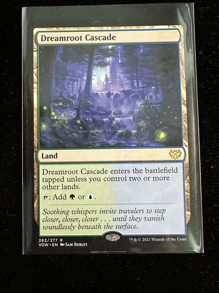 Dreamroot Cascade 262/277 - MTG Innistrad: Crimson Vow - Land - MINT - English - Image 1 of 1