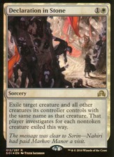 Declaration in Stone Foil | NM | Shadows over Innistrad | Magic MTG