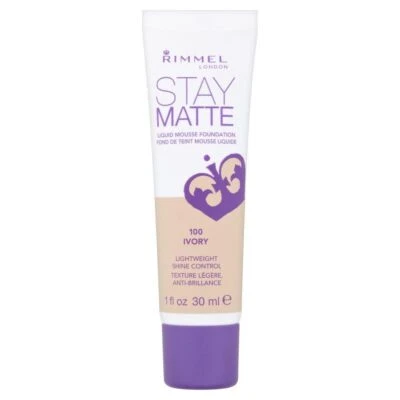 Stay Matte Liquid Mousse Foundation 100 ivory 1er Pack 1 x 30 ml - Bild 1 von 4