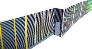 TT/1:120 pared de protección contra el ruido (pared insonorizada) época 5/6 kit de cartón - Imagen 1 de 3