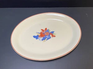 Großer ovaler Teller/Platte Calico Obst Universal Cambridge Design/Stil USA Vintage - Bild 1 von 9