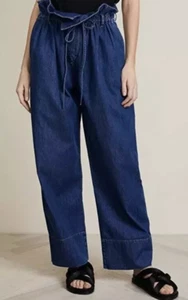 Designer Stella McCartney Size 25 (Fit up to a 10 AU) Paper Bag Women's Pants - Picture 1 of 6