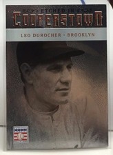 Leo Durocher 2015 Panini Etched in Cooperstown SILVER #45 - BROOKLYN DODGERS