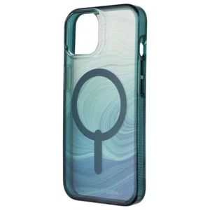 ZAGG Gear4 Milan Snap Case for MagSafe for iPhone 14/13 - Green Swirl - Picture 1 of 3