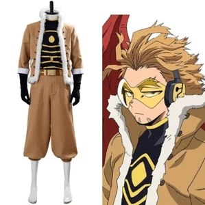 My Hero Academia Season 4 Hawks Halloween Cosplay Costume Coat Pants Shirt Set - Picture 1 of 13