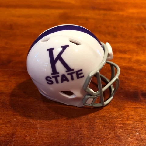 Kansas State Wildcats 1966 custom pocket pro helmet Big 12 KSU Cover