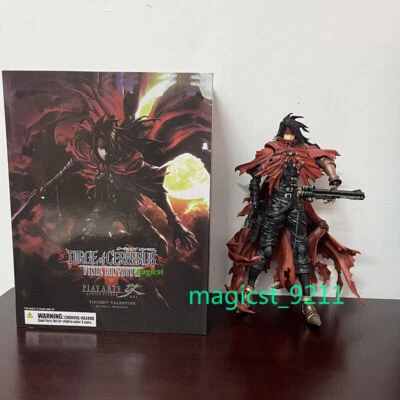 Play Arts Kai Final Fantasy VII Vincent Valentine PVC Action Figure Toys -IN US! - Image 1 of 4
